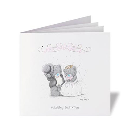 Me to You Bear Personalised Wedding Invitations Per 20 £74.99